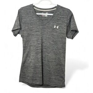 Under Armour HeatGear Loose Fit V-Neck T-Shirt (SET OF TWO) Women's LG‎